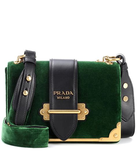 prada green belt bag